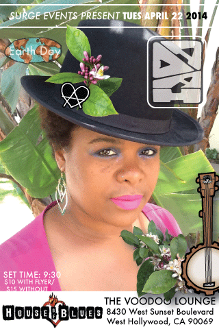 Yes, Im returning to the House of Blues…..On Earth Day!